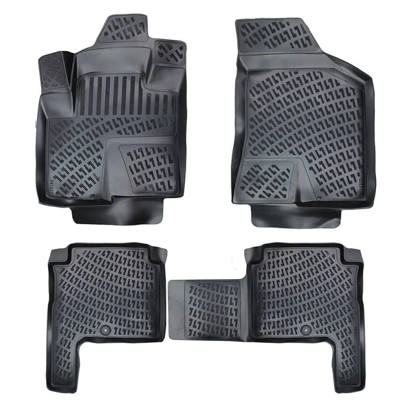 Rizline Hyundai santa fe 3d havuzlu paspas 2006 / 2012 Rizline ürün görseli 1