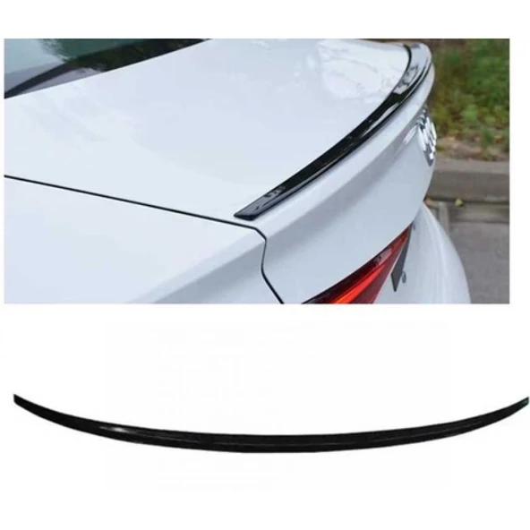 AUTOGP Audi a3 sedan bagaj üstü spoiler siyah boyalı 2013+ s3 model ürün görseli 1