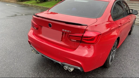 AUTOGP Bmw f30 m performance bagaj üstü spoiler pianoblack ürün görseli 1