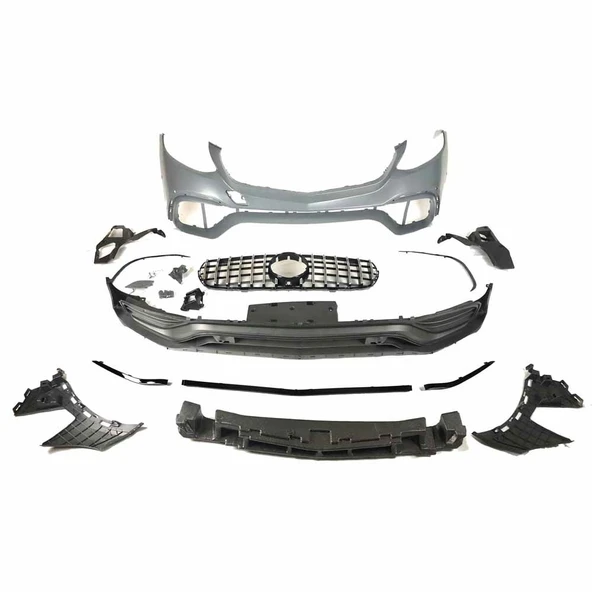 AUTOGP Mercedes w253 glc63 ön tampon ve panjur seti 2016 / 2019 ürün görseli 1