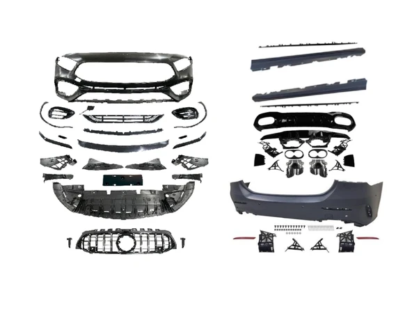 AUTOGP Mercedes w177 sedan a45 body kit tampon seti komple 2018+ ürün görseli 1