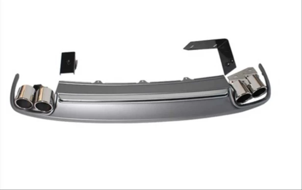 AUTOGP Audi a4 s4 arka difüzör ve egzoz seti 2009 / 2011 ürün görseli 1