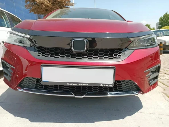 AUTOGP Honda city uyumlu ön tampon alt çıtası krom 2021+ ürün görseli 1