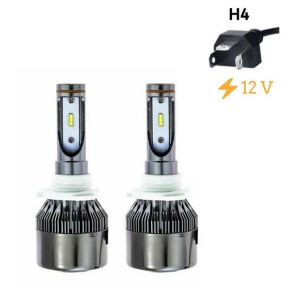 Space Space Led Far Ampulü 4800 Lümen H4 24V / LAAM809 ürün görseli 1
