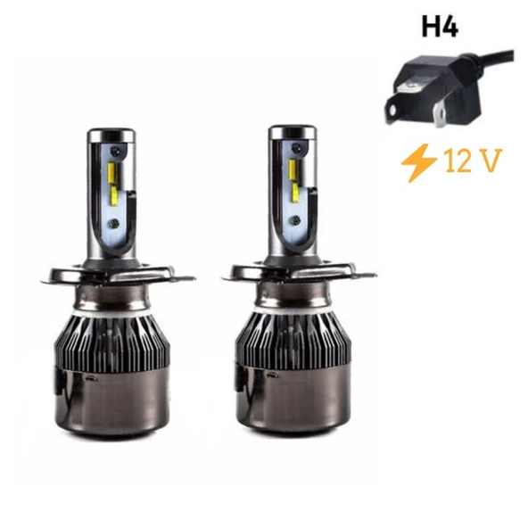 Space Space Led Far Ampulü Çift Renk Sarı/Beyaz H4-36W-4800LM-12V / LAAM492-1 ürün görseli 1