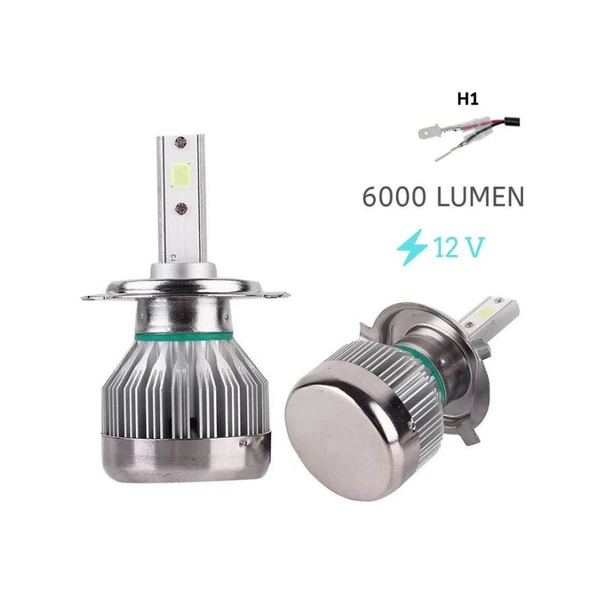 Space SPACE LED FAR AMPULÜ H1-3500LMX2-30W-12V Buz Mavisi / LAAM700 ürün görseli 1