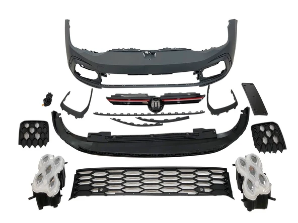 AUTOGP Vw golf 8 gti ön tampon ve panjur seti ürün görseli 1