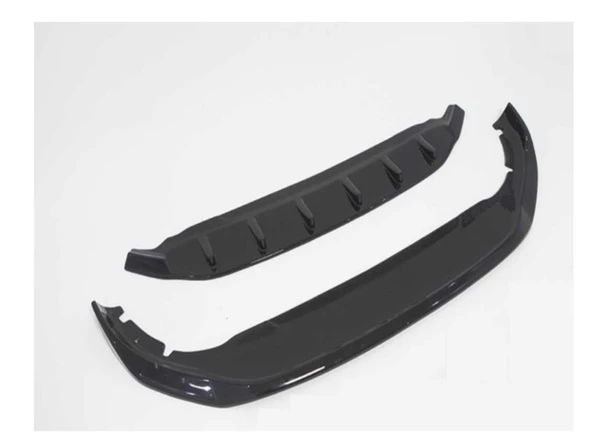 AUTOGP Vw golf 8 tampon altı lip piano black style tampon uyumlu ürün görseli 1
