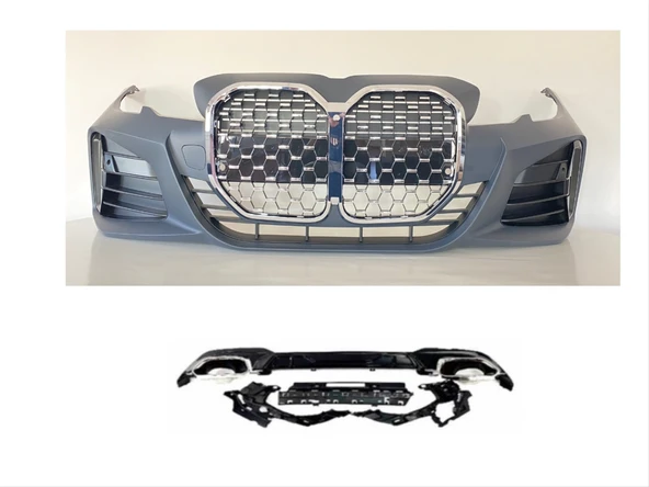 AUTOGP Bmw g20 g22 body kit tampon dönüşüm kiti 2019+ ürün görseli 1