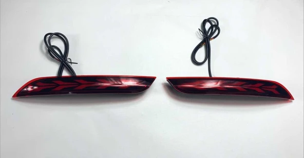 AUTOGP Vw polo arka sis lambası ledli ağaç dizayn 2014 / 2018 ürün görseli 1