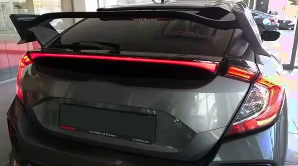 AUTOGP HONDA CIVIC HB FK7 LED SPOILER ürün görseli 1