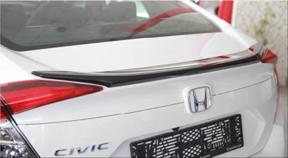AUTOGP Honda civic fc5 uyumlu bagaj üstü spoiler boyasız 2016+ ürün görseli 1