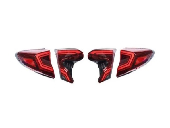 AUTOGP Toyota chr stop lambası ledli komple takım kırmızı 2016 / 2019 ürün görseli 1