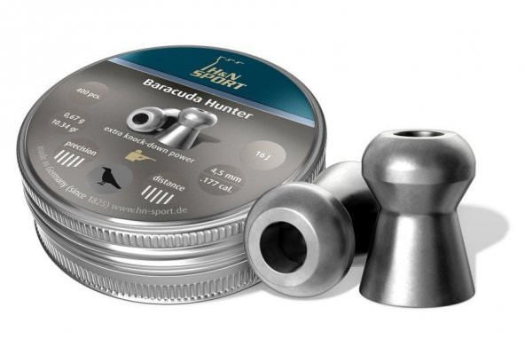 H&N BARACUDA HUNTER 4.5 MM HAVALI TUFEK SACMA(400) ürün görseli 1