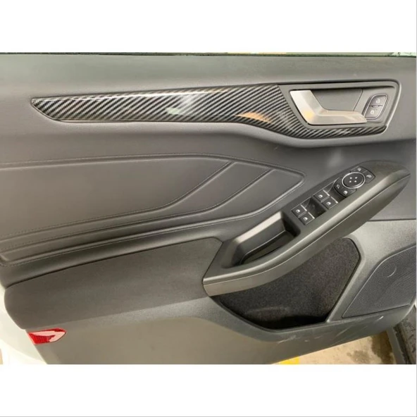 AUTOGP FORD FOCUS 2019+ PANEL KAPLAMA KALIN MODEL - KARBON (ABS) ürün görseli 1