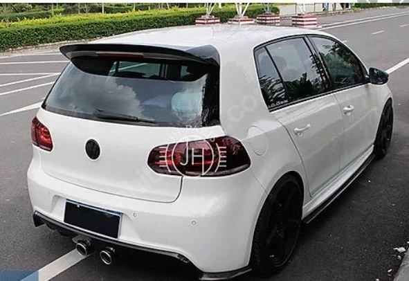 AUTOGP Vw golf 6 abt bagaj üstü spoiler pianoblack boyalı 2009 / 2013 ürün görseli 1