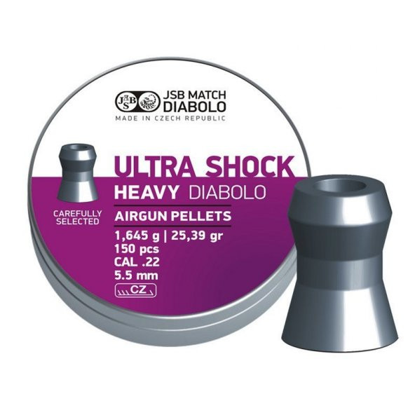 JSB ULTRA SHOCK HEAVY 5.52 MM HAVALI SACMA ürün görseli 1
