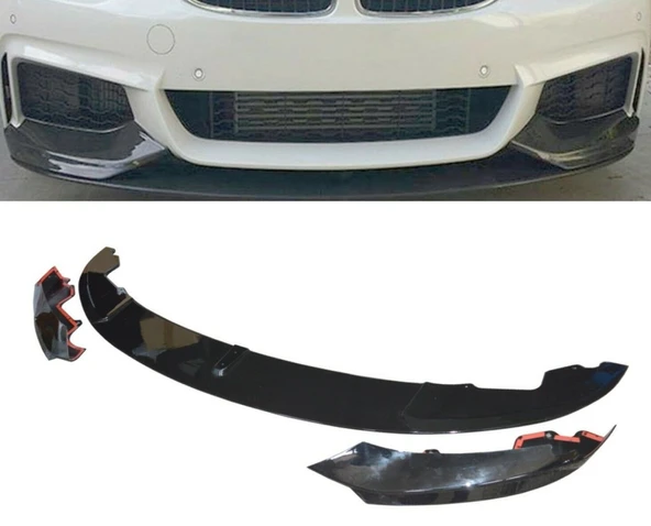 AUTOGP Bmw f32 f33 f36 ön tampon altı lip m-performance 4serisi piano black ürün görseli 1