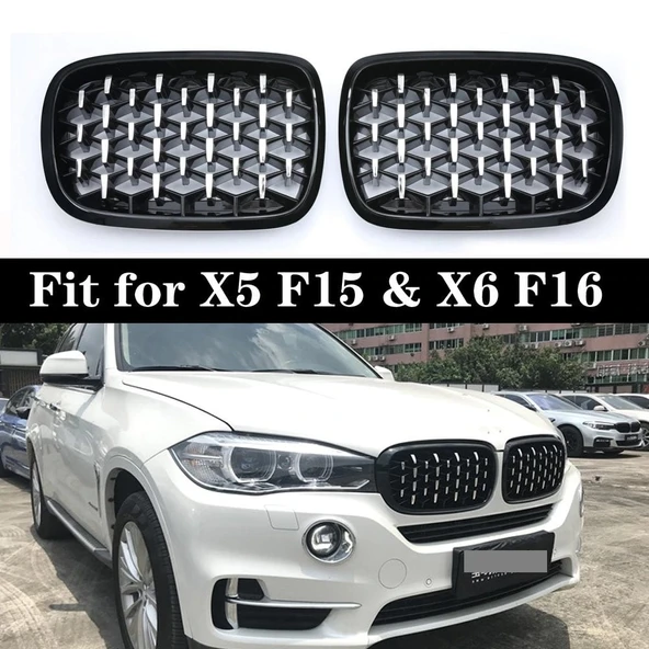 AUTOGP Bmw X5 F15-16 ön panjur ızgara böbrek diamond 2012 / 2017 ürün görseli 1