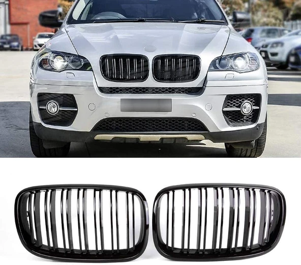 AUTOGP Bmw x5 x6 e70 ön panjur ızgara böbrek mx5 2007 / 2011 ürün görseli 1