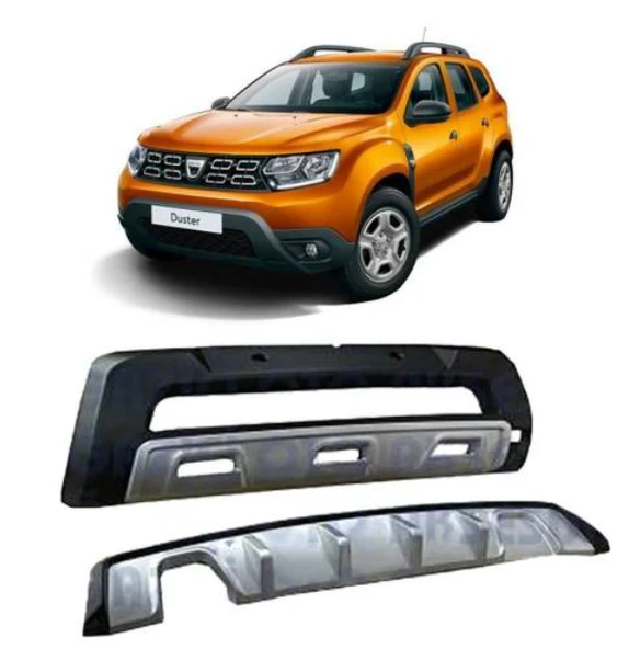 AUTOGP Dacia duster ön ve arka tampon koruma difüzör 2012 / 2018 ürün görseli 1