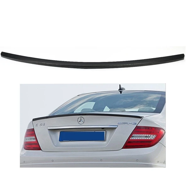 AUTOGP Mercedes w204 bagaj üstü spoiler boyasız ürün görseli 1