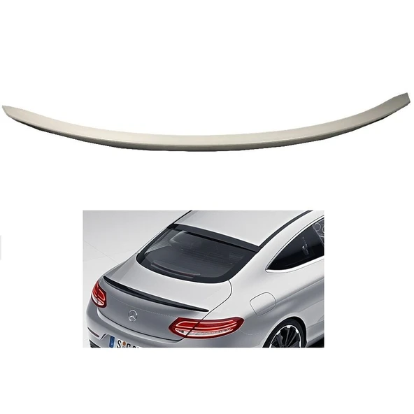 AUTOGP Mercedes w205 coupe bagaj spoiler boyasız 1edition ürün görseli 1