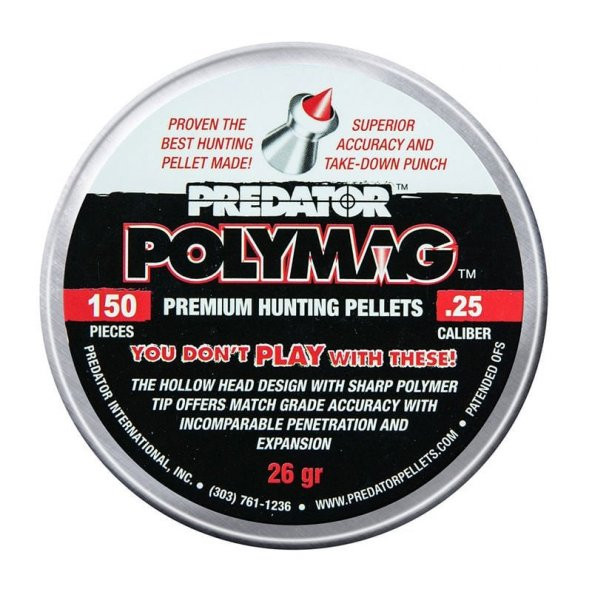 JSB POLYMAG 6.35MM HAVALI SACMA (25 CAL) ürün görseli 1