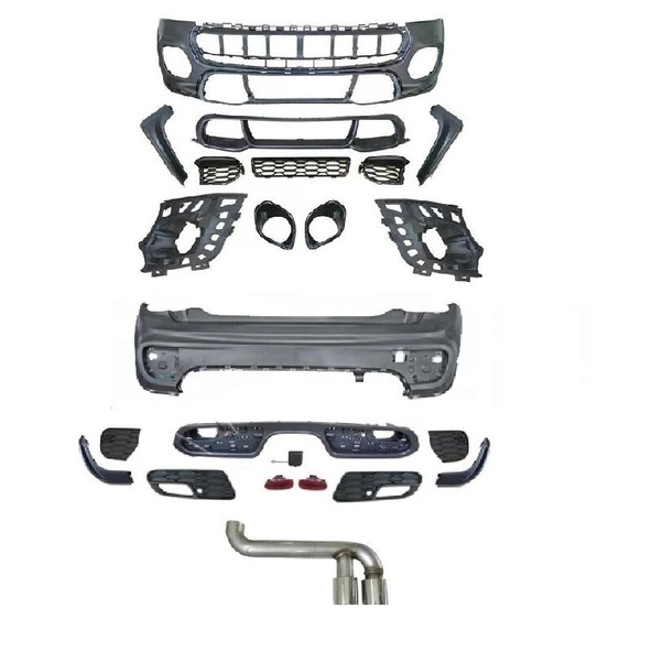 AUTOGP Mini cooper f55 jcw body kit tampon seti 2014+ 4kapı ürün görseli 1