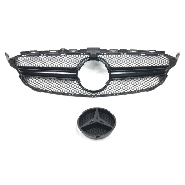 AUTOGP Mercedes w205 c63 ön panjur ızgara siyah 2015 / 2018 ürün görseli 1