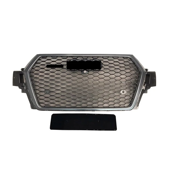 AUTOGP Audi q7 rsq7 ön panjur ızgara 2015 / 2019 krom gri ürün görseli 1