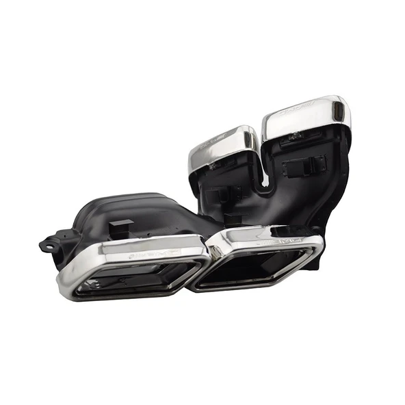 AUTOGP Mercedes w213 amg krom egzoz ucu seti ürün görseli 1