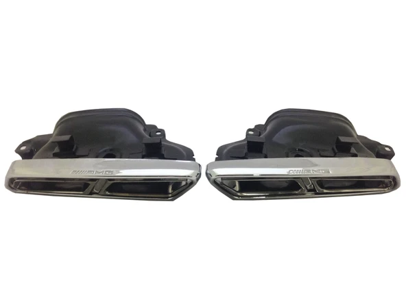 AUTOGP Mercedes w212 e63 avantgarde egzoz ucu seti ürün görseli 1