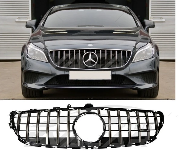 AUTOGP Mercedes w218 cls gtr ön panjur ızgara seti amg 2014 / 2018 ürün görseli 1