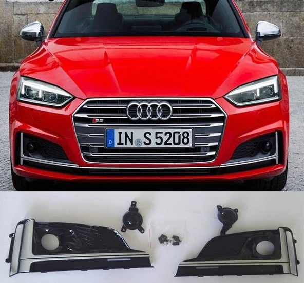 AUTOGP Audi a5 s5 sis ızgarası çerçevesi s-line b9 2016 / 2019 ürün görseli 1