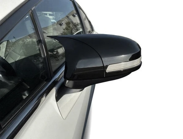 AUTOGP Honda civic fd6 uyumlu ayna kapağı batman yarasa piano black 2006 / 2011 ürün görseli 1