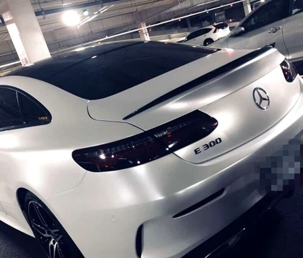 AUTOGP Mercedes w213 c238 coupe bagaj üstü spoiler siyah boyalı 2017+ ürün görseli 1