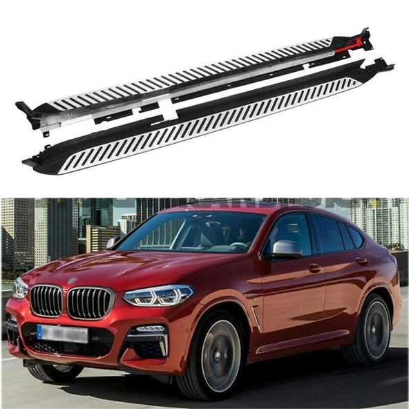 AUTOGP Bmw x4 yan basamak marşbiyel koruma G02 2018+ ürün görseli 1