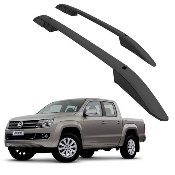 NİKEN Vw amarok tavan çıtası port bagaj taşıyıcı siyah 2009+ ürün görseli 1