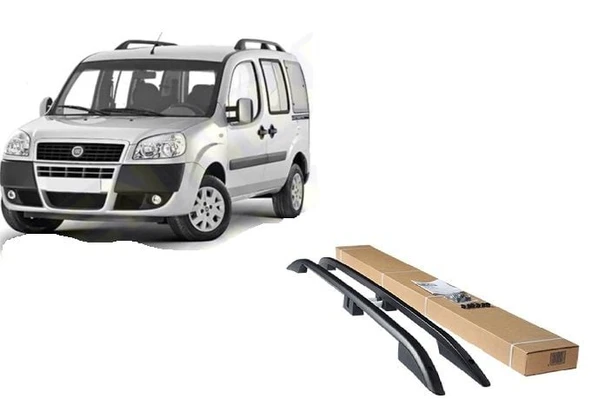 NİKEN Fiat doblo tavan çıtası port bagaj taşıyıcı siyah 2001 / 2010 ürün görseli 1