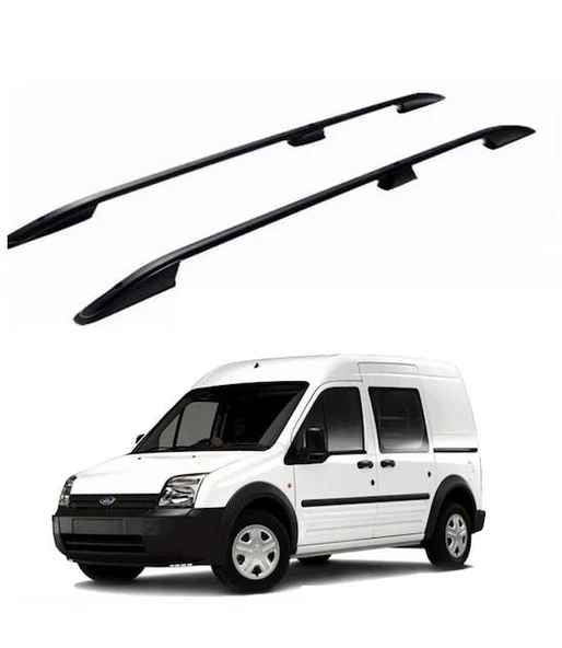 NİKEN Ford connect tavan çıtası port bagaj taşıyıcı kısa siyah 2002 / 2015 ürün görseli 1