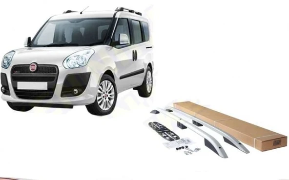 NİKEN Fiat doblo 2 3 tavan çıtası port bagaj taşıyıcı gri 2010 / 2020 ürün görseli 1