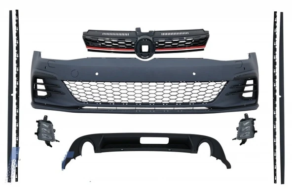 AUTOGP Vw golf 7 7.5 görünüm gti body kit tampon seti komle 2012 / 2017 ürün görseli 1