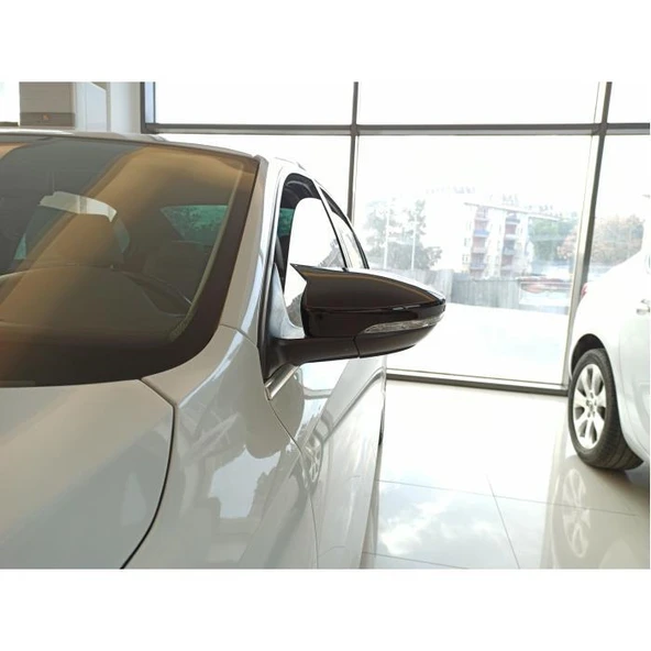 AUTOGP Vw jetta ayna kapağı batman yarasa piano black 2011+ ürün görseli 1