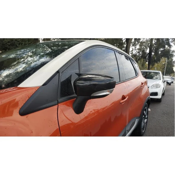 AUTOGP Renault captur ayna kapağı batman yarasa piano black ürün görseli 1