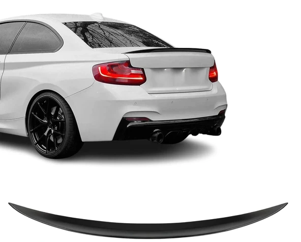 AUTOGP Bmw F22 bagaj üstü spoiler pianoblack 2014+ 2 serisi ürün görseli 1