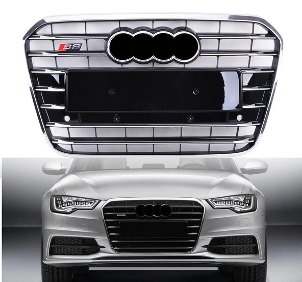 AUTOGP Audi a6 s6 ön panjur ızgara 2014 / 2017 C7 ürün görseli 1