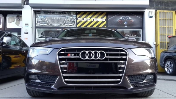 AUTOGP Audi a5 s5 ön panjur ızgara 2012 / 2015 B8 krom siyah ürün görseli 1