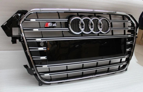 AUTOGP Audi a4 s4 ön panjur ızgara 2012 / 2015 B8 siyah krom ürün görseli 1