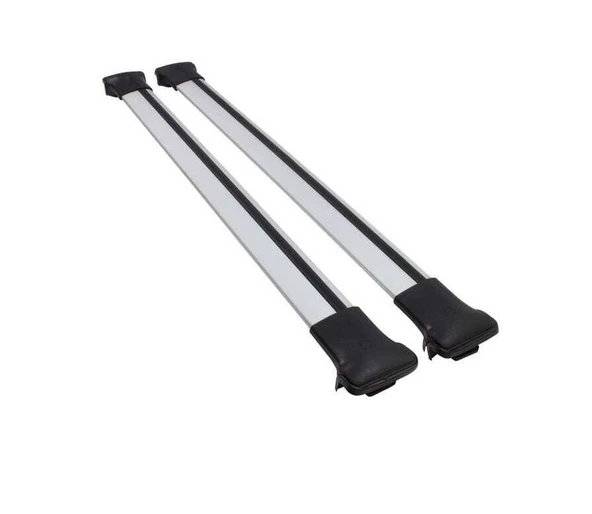 NİKEN Araç üstü ara atkı tavan barı bagaj ayakları taşıyıcı alüminyum 138cm. arabar ürün görseli 1